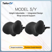Tesla Ergonomic Headrest & Lumbar Support Cushions