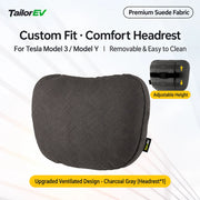 Tesla Ergonomic Headrest & Lumbar Support Cushions