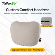 Tesla Ergonomic Headrest & Lumbar Support Cushions