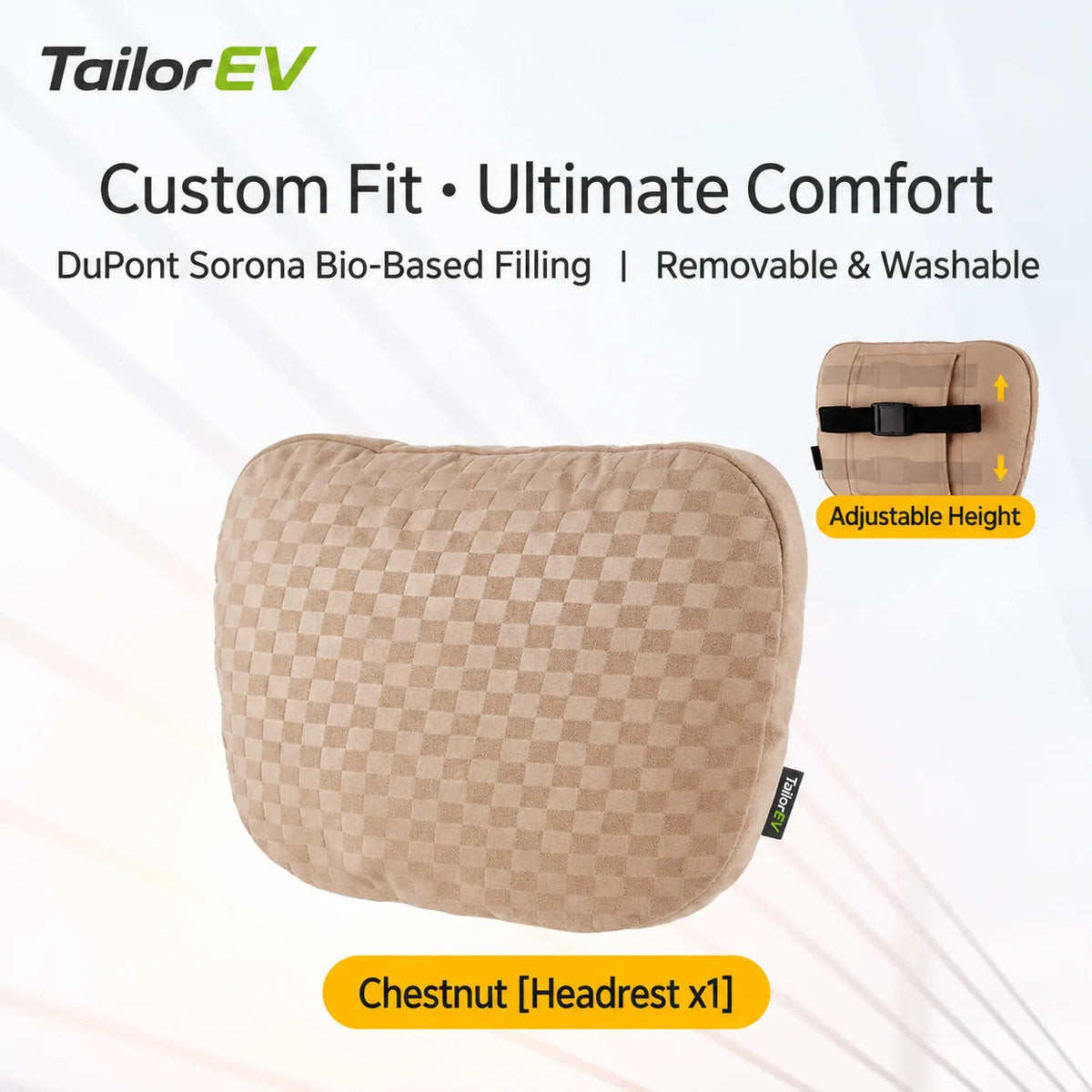 Tesla Ergonomic Headrest & Lumbar Support Cushions — photo 26