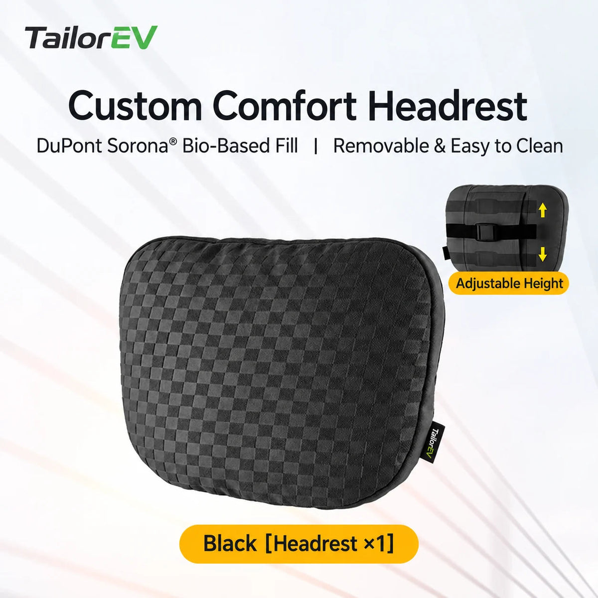 Tesla Ergonomic Headrest & Lumbar Support Cushions — photo 23