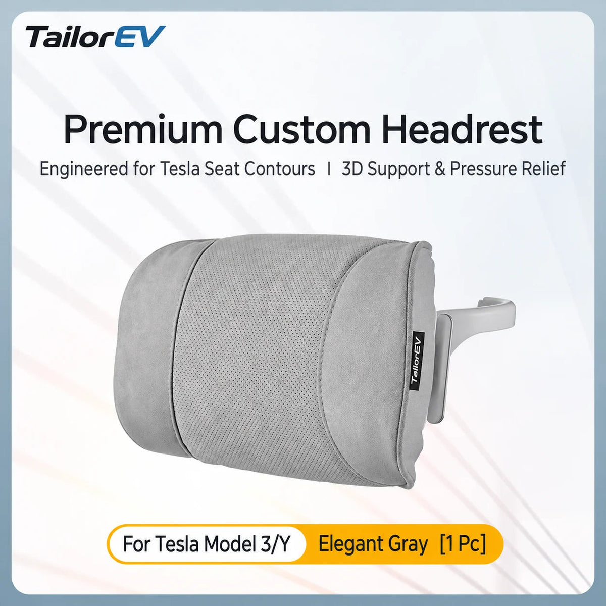 Tesla Ergonomic Headrest & Lumbar Support Cushions — photo 17