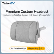 Tesla Ergonomic Headrest & Lumbar Support Cushions