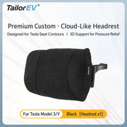 Tesla Ergonomic Headrest & Lumbar Support Cushions