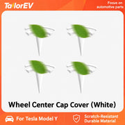 Tesla Wheel Center Emblem Covers — 4-Pack