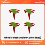 Tesla Wheel Center Emblem Covers — 4-Pack