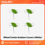 Tesla Wheel Center Emblem Covers — 4-Pack