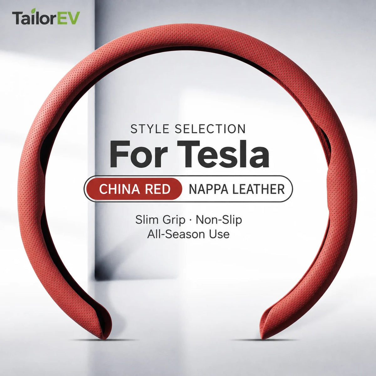 Tesla U-Shaped Steering Wheel Cover — photo 6