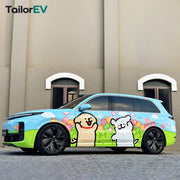 Custom Printed Vehicle Wrap Package