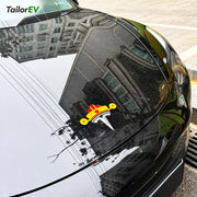 Tesla Novelty 3D Rear Emblem Decals