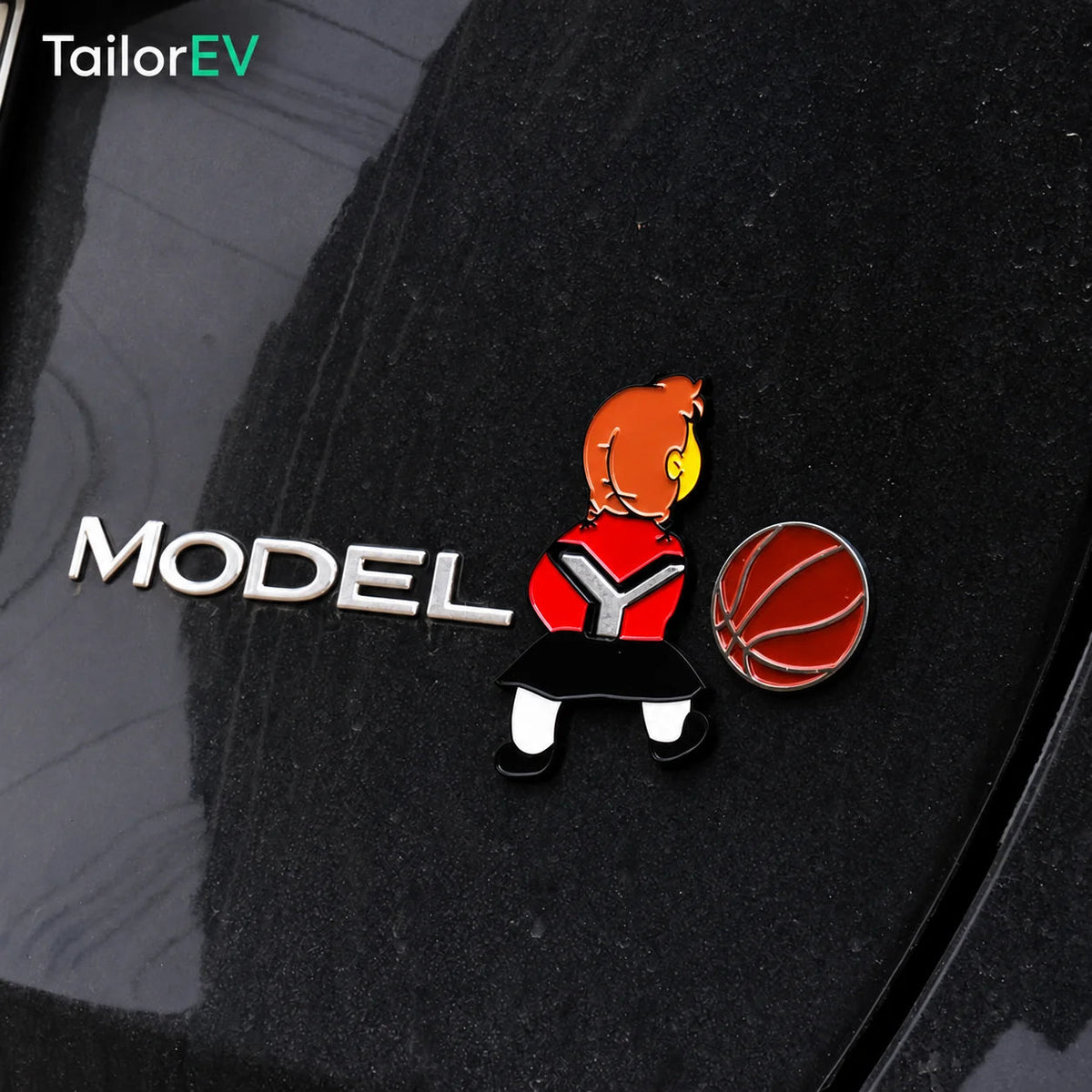 Tesla Novelty 3D Rear Emblem Decals — photo 20