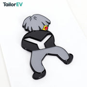 Tesla Novelty 3D Rear Emblem Decals