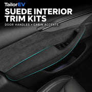 Tesla Suede Door Handle & Interior Trim Kits