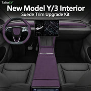 Tesla Suede Door Handle & Interior Trim Kits