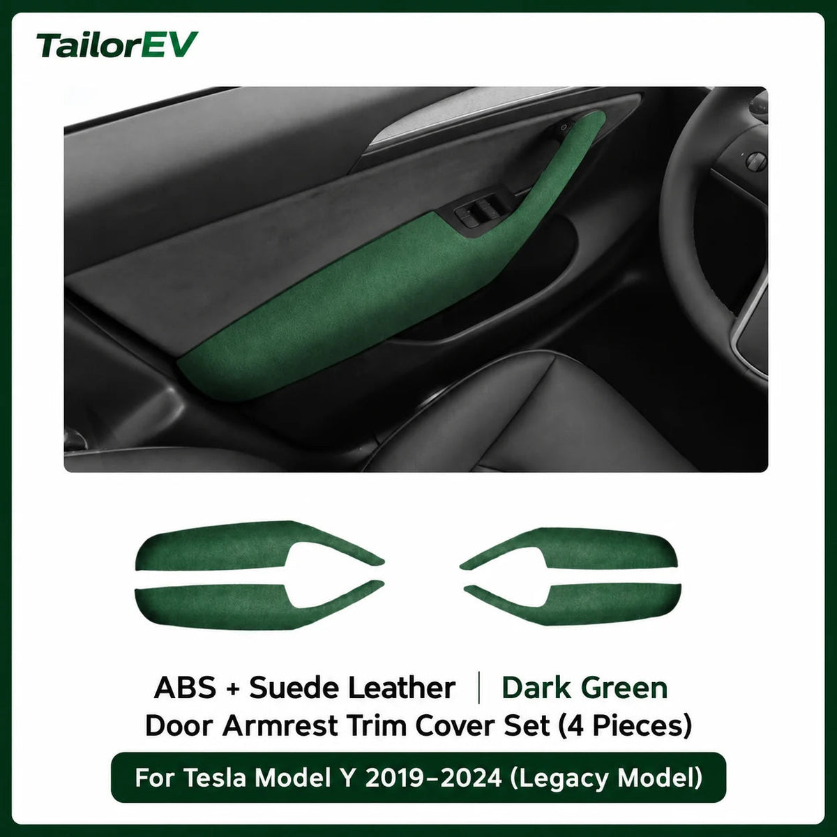 Tesla Suede Door Handle & Interior Trim Kits — photo 45