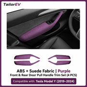 Tesla Suede Door Handle & Interior Trim Kits