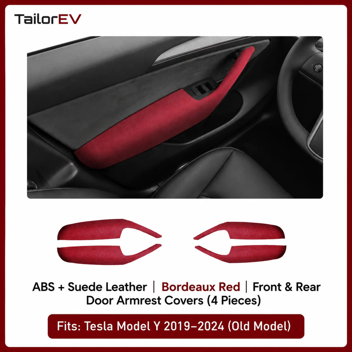 Tesla Suede Door Handle & Interior Trim Kits — photo 48
