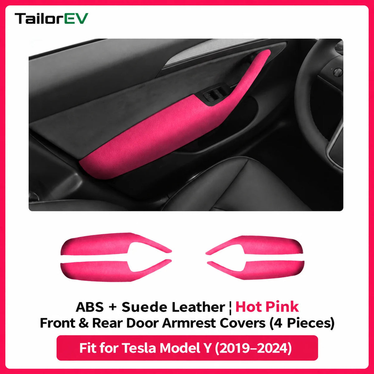 Tesla Suede Door Handle & Interior Trim Kits — photo 50