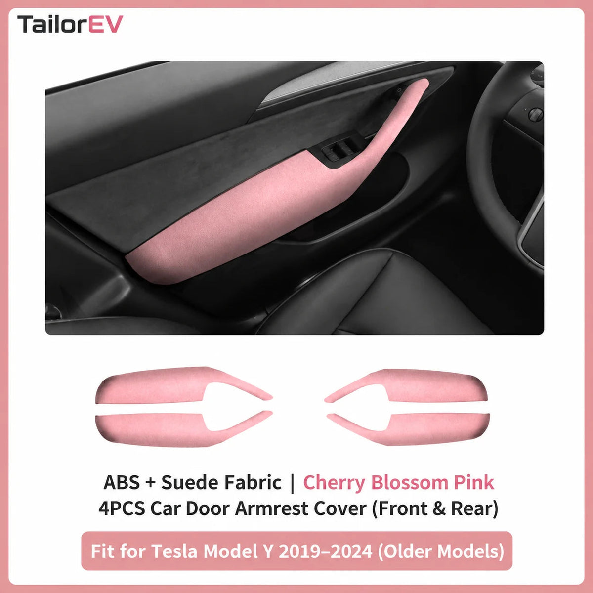 Tesla Suede Door Handle & Interior Trim Kits — photo 51