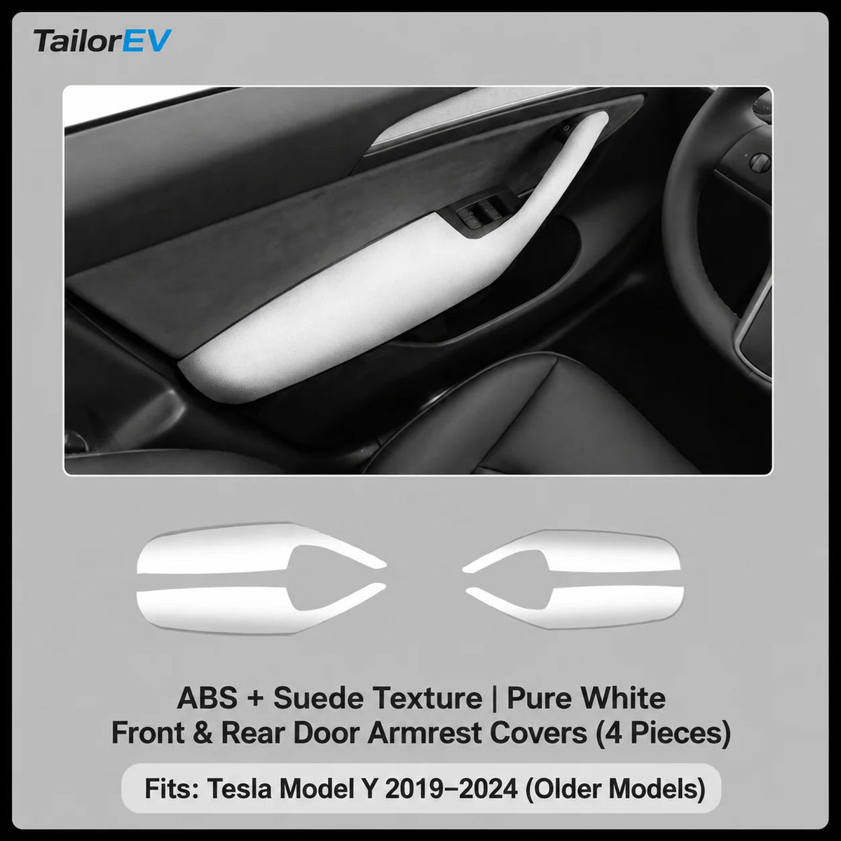 Tesla Suede Door Handle & Interior Trim Kits — photo 44