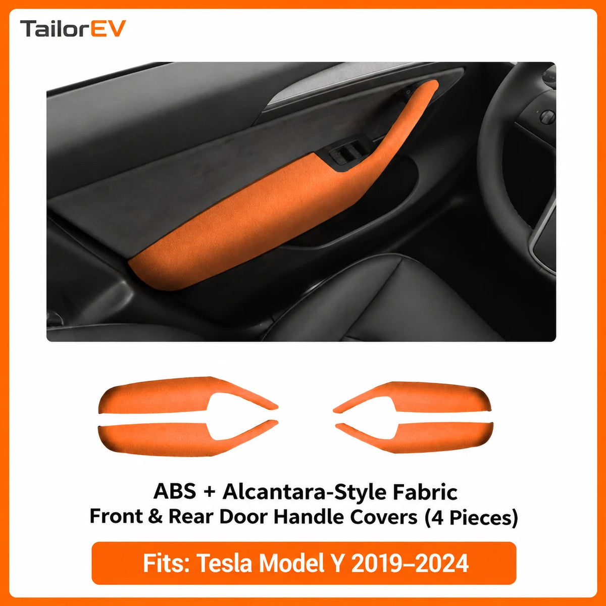 Tesla Suede Door Handle & Interior Trim Kits — photo 46