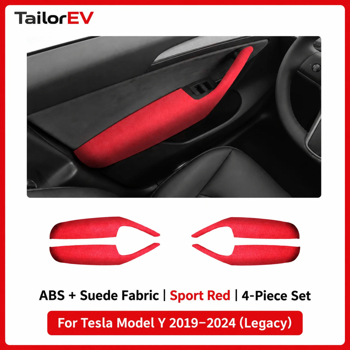 Tesla Suede Door Handle & Interior Trim Kits — photo 47