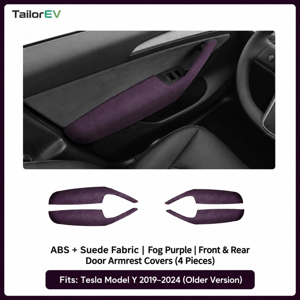 Tesla Suede Door Handle & Interior Trim Kits — photo 43