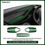 Tesla Suede Door Handle & Interior Trim Kits