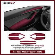 Tesla Suede Door Handle & Interior Trim Kits