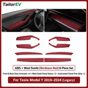 Tesla Suede Door Handle & Interior Trim Kits