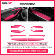 Tesla Suede Door Handle & Interior Trim Kits