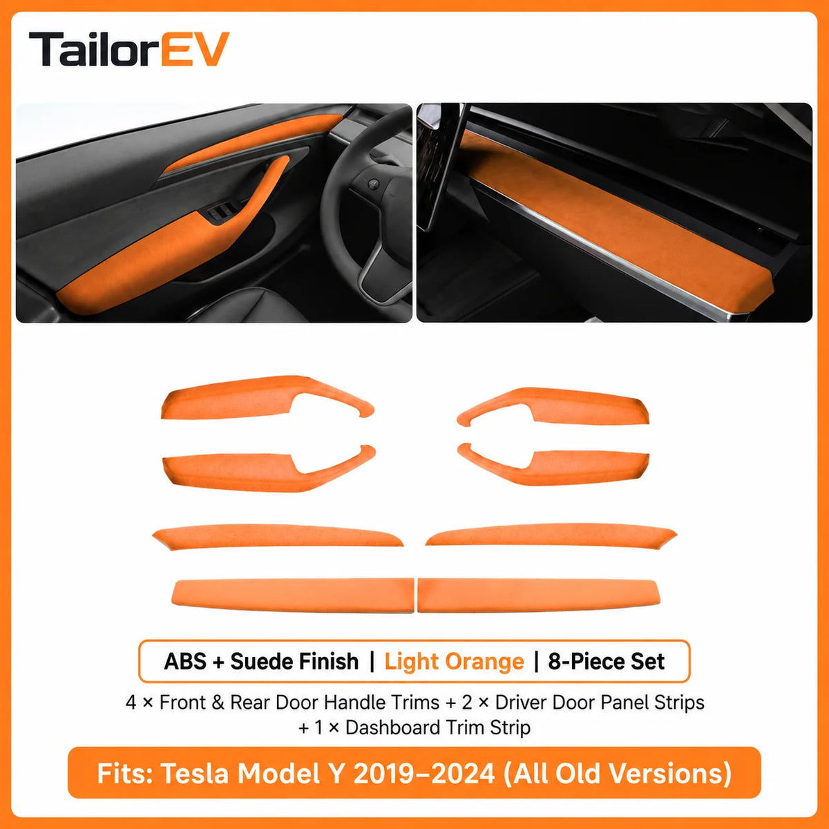 Tesla Suede Door Handle & Interior Trim Kits — photo 69