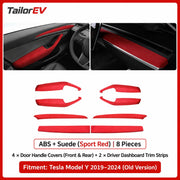 Tesla Suede Door Handle & Interior Trim Kits