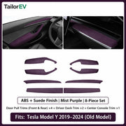 Tesla Suede Door Handle & Interior Trim Kits