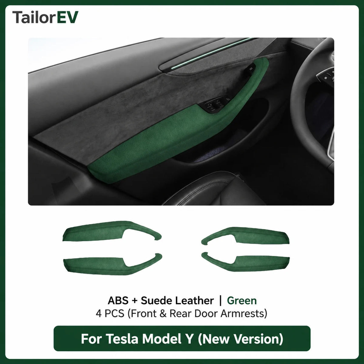 Tesla Suede Door Handle & Interior Trim Kits — photo 12