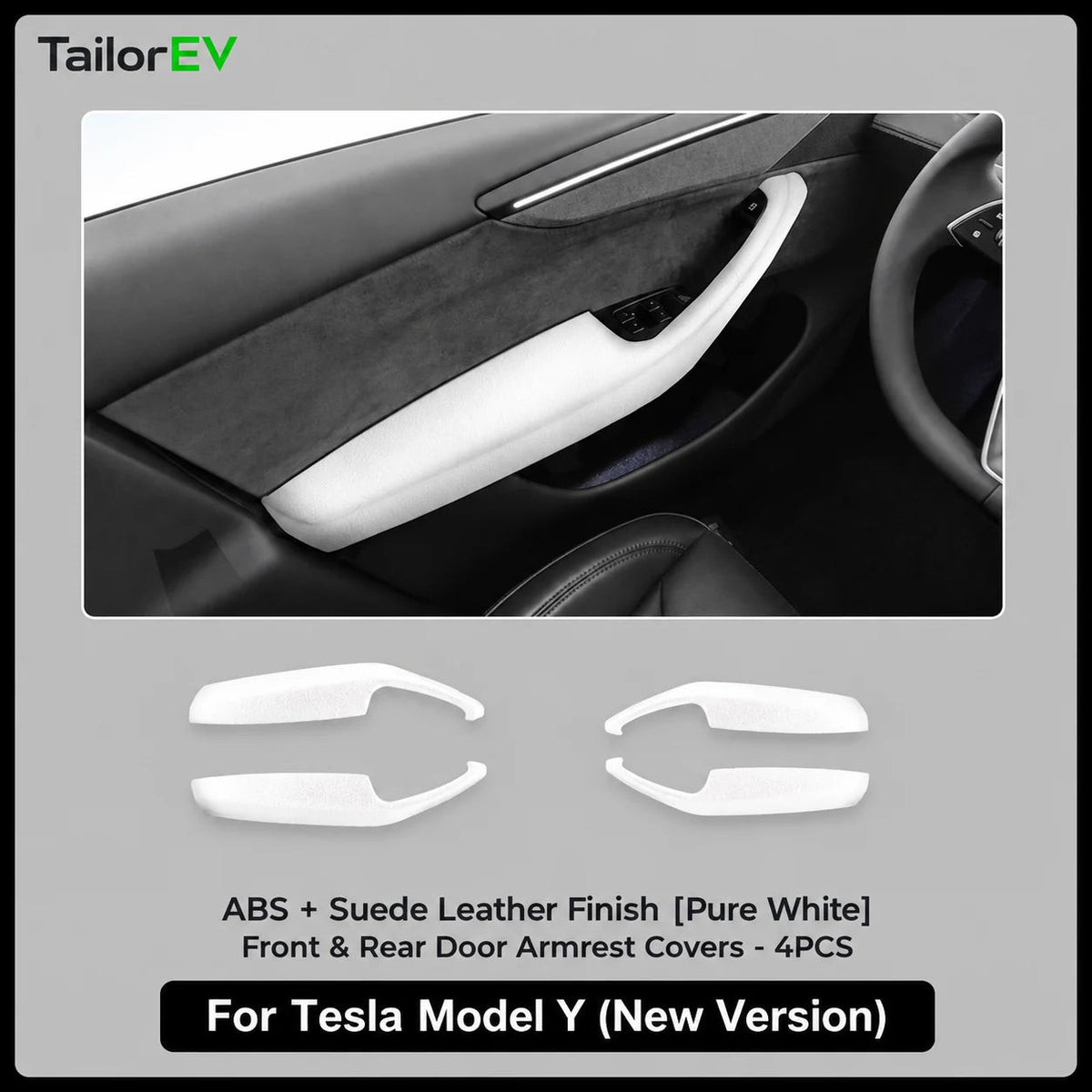 Tesla Suede Door Handle & Interior Trim Kits — photo 10