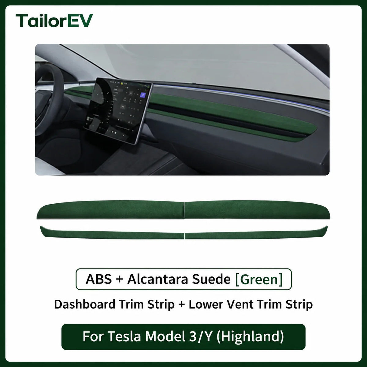 Tesla Suede Door Handle & Interior Trim Kits — photo 34