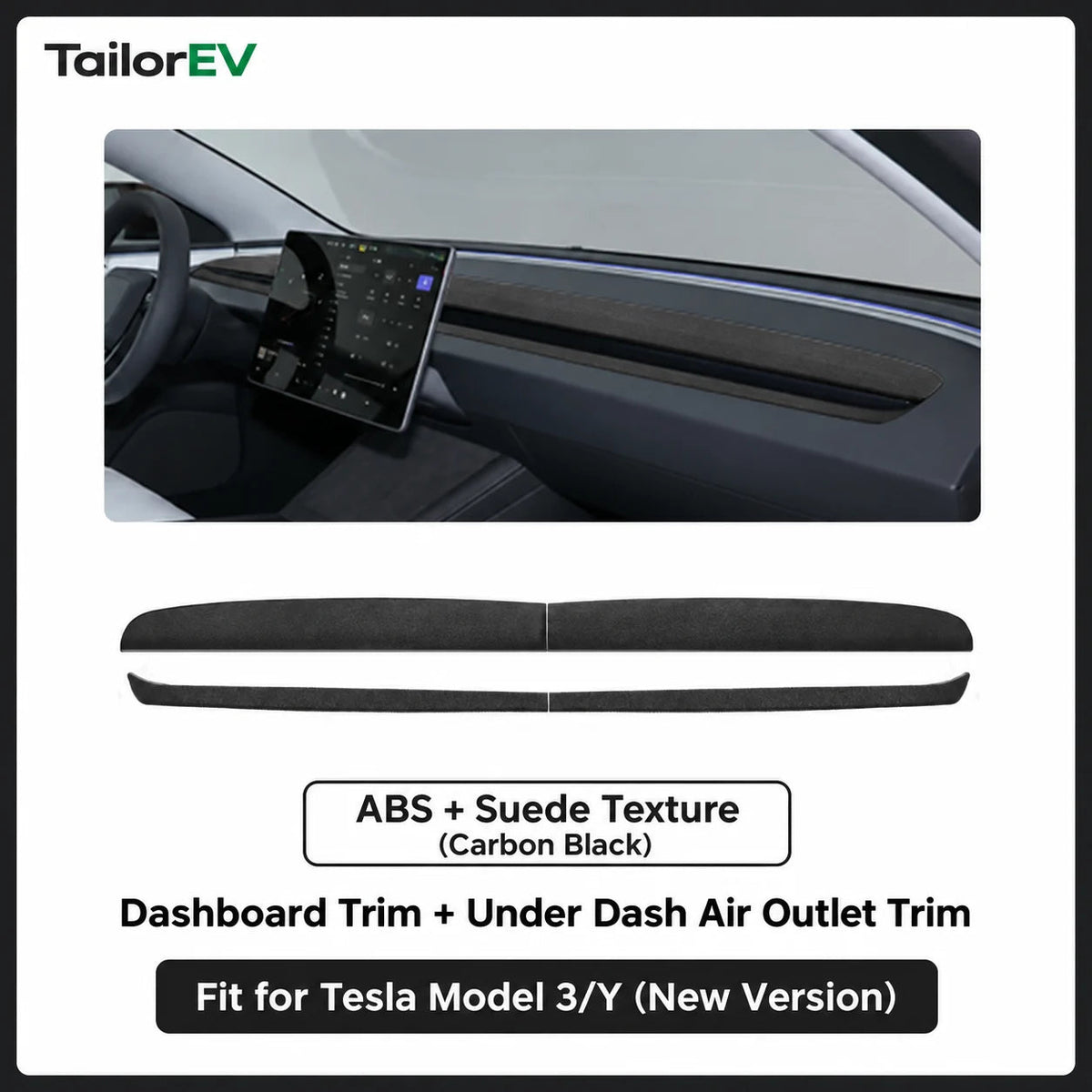 Tesla Suede Door Handle & Interior Trim Kits — photo 29
