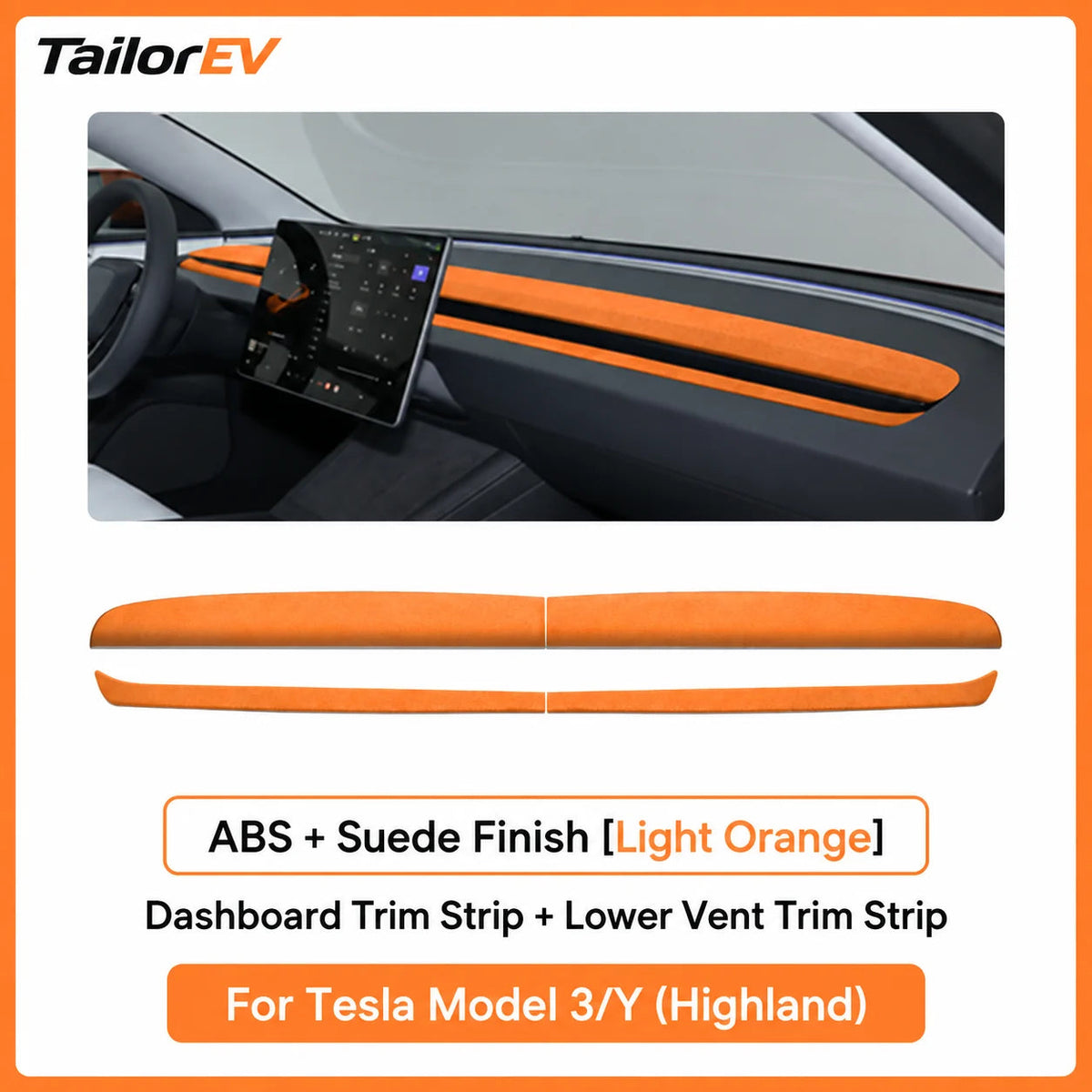 Tesla Suede Door Handle & Interior Trim Kits — photo 35