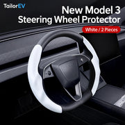 Tesla Anti-Stain Steering Wheel Grip Covers