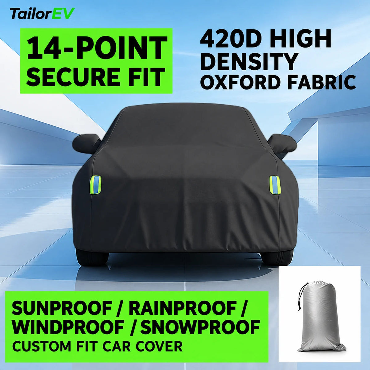 Tesla All-Weather Fitted Car Cover — photo 8