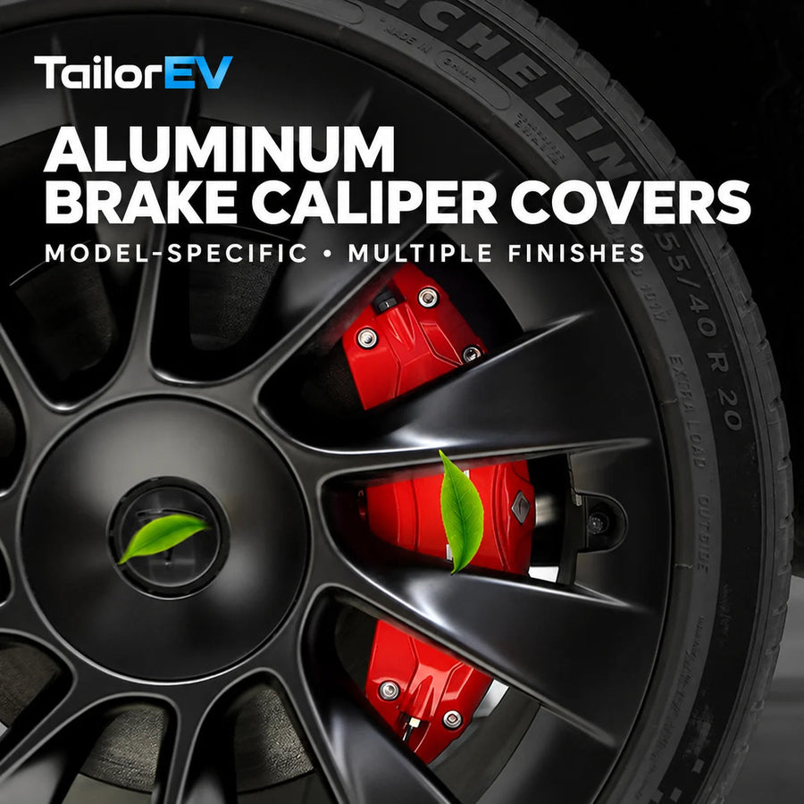 Aluminum Brake Caliper Covers for Tesla Model 3 & Model Y