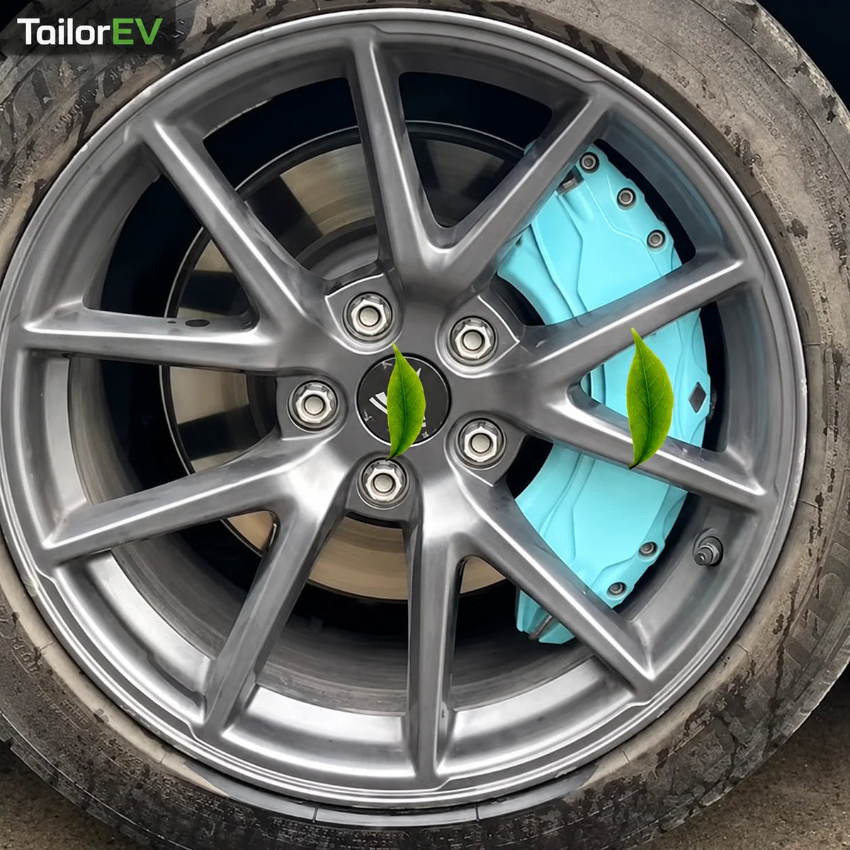 Tesla Aluminum Brake Caliper Covers — photo 13