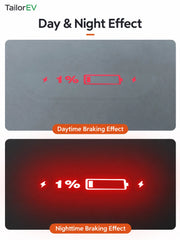 Tesla High-Mount Brake Light Projection Decals