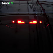 Tesla High-Mount Brake Light Projection Decals