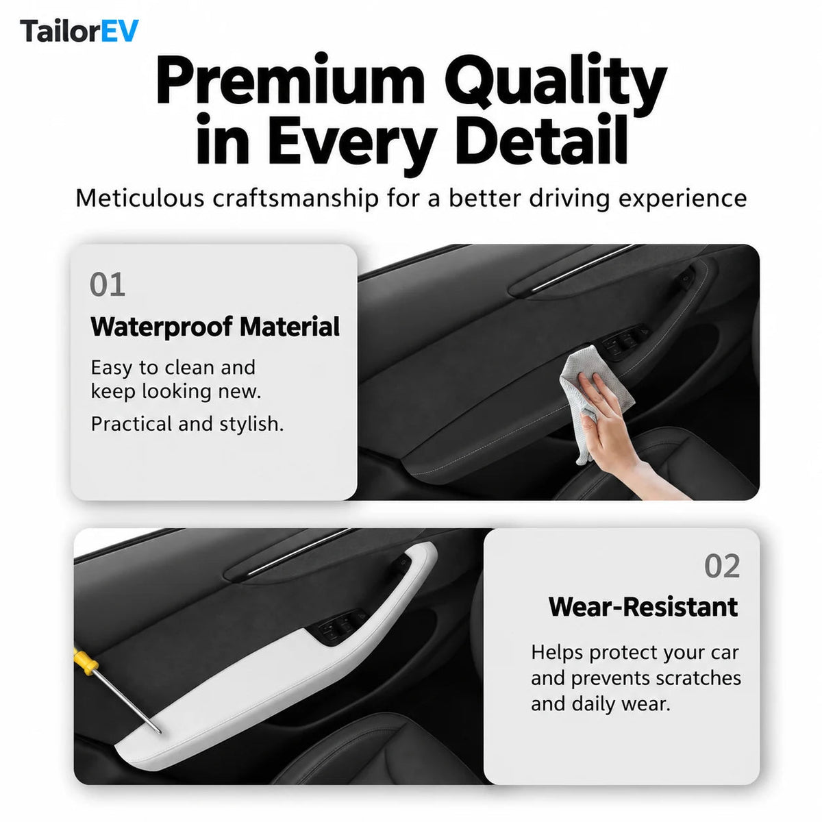 Tesla Door Handle & Interior Protection Kits — photo 4