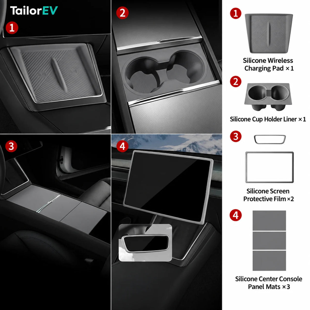 Tesla Door Handle & Interior Protection Kits — photo 42