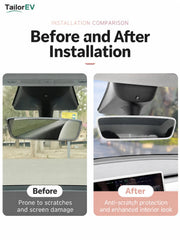 Tesla Interior Rearview Mirror Silicone Cover