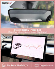 Tesla Interior Rearview Mirror Silicone Cover