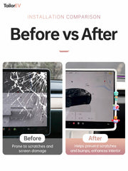 Tesla Center Screen Protective Frame & Interior Kits